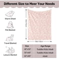 thumbnail image 4 of LHSHID Flower Daisy Gifts Blanket Flannel Soft and Comfortable Anti static Bed Sofa Blanket 30x40in, 4 of 6