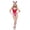 Red, variant on Music Legs Women's Seductive Rabbit 71098 BLACK XS