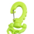 Fluorescent Yellow Scuba Diving Clip Secures Your Diving Gear Dual Bcd