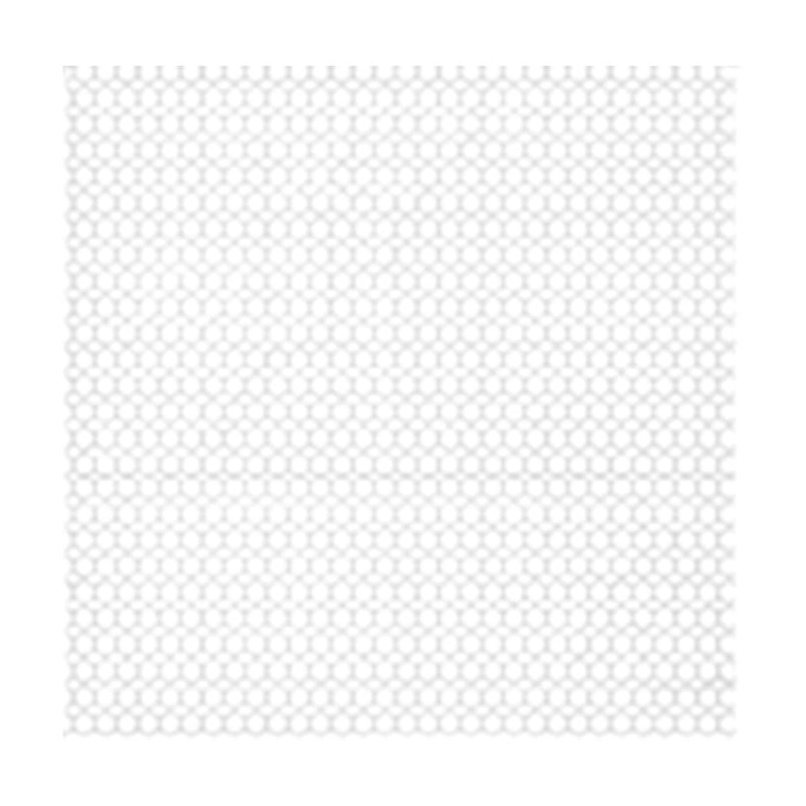 Adjustable DIY Fly Screen Mesh Roll - 150cm X 600cm, White HDPE, Cut-to-Fit For Windows & Doors