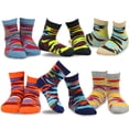 thumbnail image 3 of TeeHee Kids Toddler and Boys Socks Sports and Fun Cotton Crew Socks 18 Pair Pack with Gift Box, 3 of 5