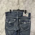 thumbnail image 2 of Y2K-pantalones vaqueros acampanados de cintura alta para mujer, Jeans de pierna ancha y recta, cintura alta, estilo Harajuku, novedad, 2 of 5