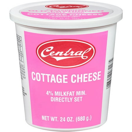 Central Dairy Central Cottage Cheese 24 Oz Walmart Com
