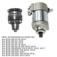 thumbnail image 3 of Electric Starter Motor For KTM 250cc 300cc EXC Motorcycle Engine Parts Motor And Bendix Set Replace For 55140001100 55140026400, 3 of 7