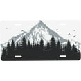 thumbnail image 2 of License Plate Nature Mountains Decorative Car Front License Plate,Vanity Tag,Metal Car Plate,Aluminum Novelty License Plate for Men/Women/Boy/Girls Car,6 X 12inch, 2 of 6