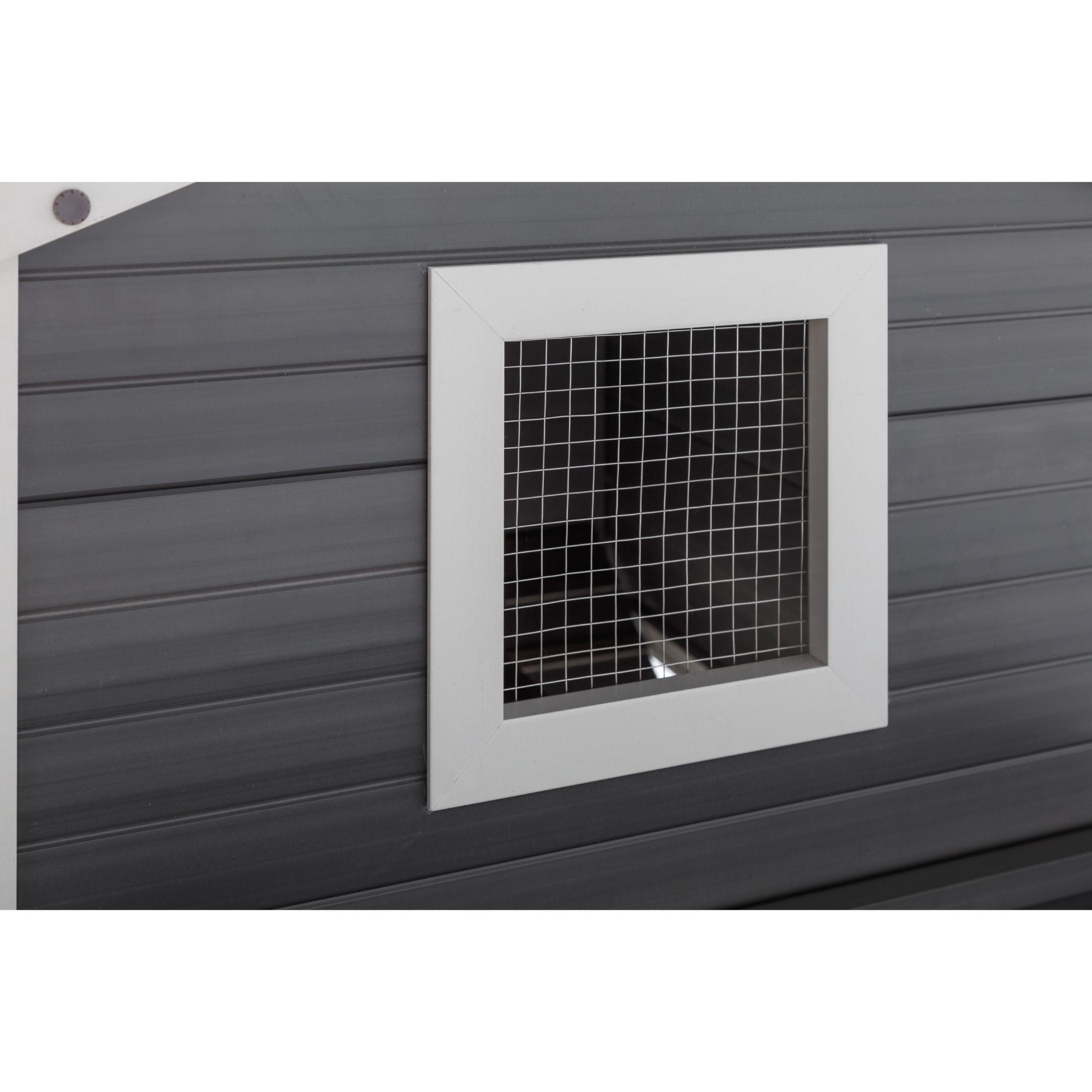 New Age Pet® ECOFLEX® Urban Farm Chicken Coop - 2-Level Living Space with Nesting Box, Roosting Bars, and NeveRust Stainless Steel Pen, Easy Assembly, Ideal for 2 Average Size Chickens or 4 Bantams