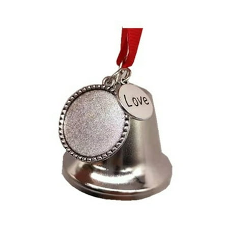 

iOPQO Hangs Sublimation Heat Transfer Printing Love Bell Pendant Decoration Car DIY Decorati transfer pendant decorative bell A