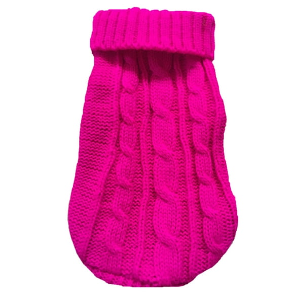 Jersey extrapequeño de punto para chihuahua, yorkshire y perros miniatura, para hembras y machos, otoño-invierno, cachorros y gatos, longitud 26 cm (talla n.º 10)