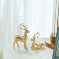 thumbnail image 5 of Reindeer Decor,2pcs Deer Decoration Christmas,Reindeer Christmas Decoration,Reindeer Tabletop Decor,Sculpture Deer Ornaments for Living Statues Tv Cabinet Home Office Reindeer Christmas Decor, 5 of 9