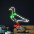 thumbnail image 2 of Handmadetneonsign Seagull Bird Boots Neon Sign, Seagull Bird Cowboy LED Light, Seagull Bird Neon, 2 of 5
