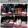 thumbnail image 3 of HUISEFOR Witch Hat Snowman Car Trunk Mat Anti Slip Scratchproof Cargo Mat Rear Trunk Liner Full Protection Vehicle Interior Accessories Suitable for Most Cars SUV, 3 of 7