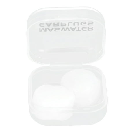 

8Pcs DIY Ear Plugs Portable Reusable Swimming Earplugs Noise Reduction Transparent