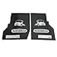 thumbnail image 3 of Freightliner PDT M2 Business Class 1/4" Thick Rubber Vinyl Front Floor Mats-Set, 3 of 3