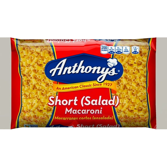 Anthony's Short (Salad) Macaroni, 16 oz