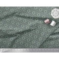 thumbnail image 3 of Soimoi Gray Cotton Voile Fabric Diamond Geometric Printed Craft Fabric by the Yard 56 Inch Wide, 3 of 3