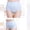 Light Blue, variant on TANGNADE Panties for Women Plus Size Women's Pure Cotton High Waist Can Be Used Postpartum Tummy Lifting And Hip Large Embossed . Underwear Purple