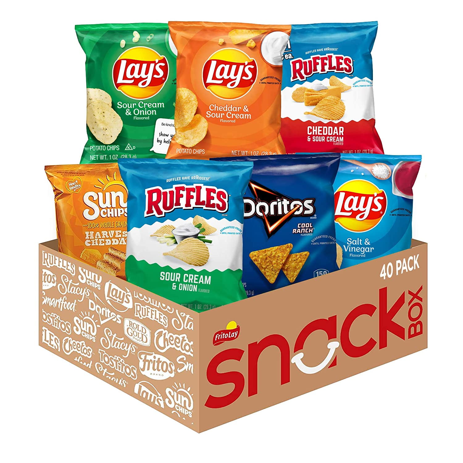 Frito-Lay Premiere Mix Chips and Snacks Variety Pack (30 ct.) - Walmart.com