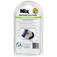 Nix Electronic Lice Comb, Instantly Kills Lice & Eggs and Removes From