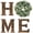 Coffee, variant on VKLU Farmhouse Wooden HOME Sign for Wall Decor, Black Rustic Wood Letters with Artificial Green Wreath, Country Style Hanging Decoration for Living Room Entryway