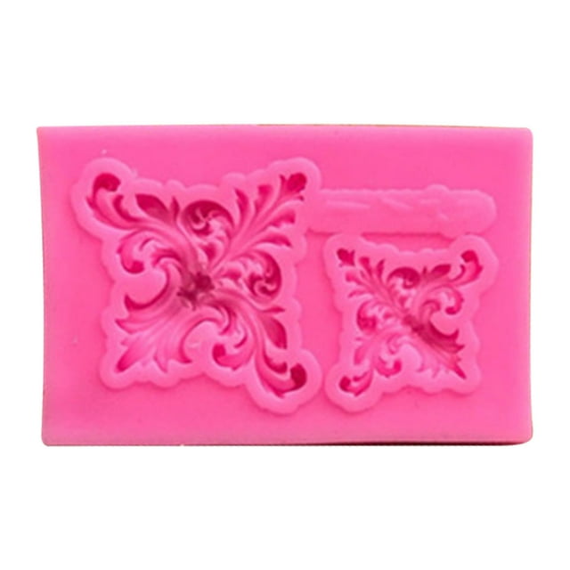 Cake Mould Silicone Baking Mold Making Mold Non-Stick Non-Stick Heat-Resistant Embossing Fondant Making Mould, Type 3 Xingzhi