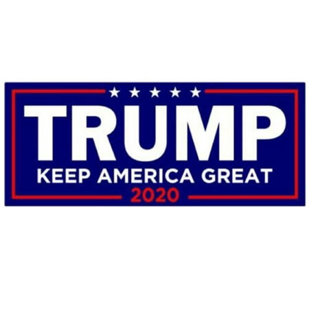 Fancyleo 10 Pack Trump Bumper Sticker, 2020 Make America Great Again For Conservative