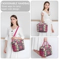 thumbnail image 6 of Abstract Paisley Art Large Cooler Bag - Waterproof Insulated Lunch Tote with Reinforced Handles, Perfect for Office Workers & Travelers, 6 of 6