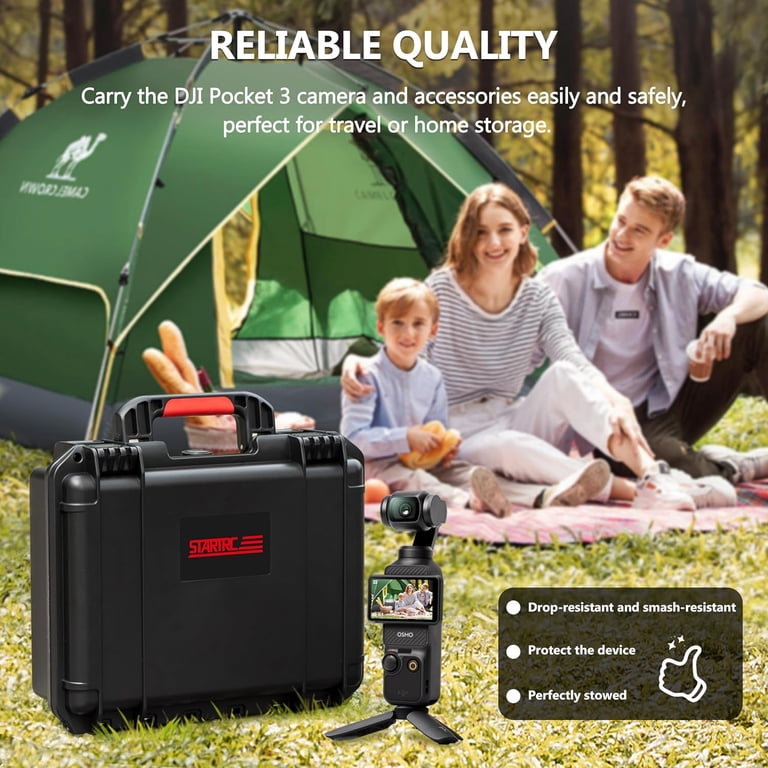 GAEKOL Hard Case For DJI OSMO Pocket 3, Multifunctional Portable