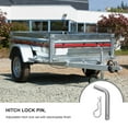 thumbnail image 3 of 2pcs Professional Trailer Bolt Locking Pin Key Coated Locking Hitch Pin, 3 of 7