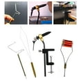 thumbnail image 3 of 4Pcs Useful Fly Tying Tools  Tying Rotary Finisher Knot, Fly Tying Bobbin Thread Holder, Threader Fishing Tackle, 3 of 8