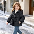 thumbnail image 6 of Trikvn Toddler Girls Winter Puffer Jacket Hooded Warm Thick Coat Long Sleeve Quilted Zip Up Outerwear with Pockets Kids Casual Cold Weather Clothes for School Outdoor, 6 of 9