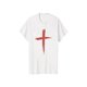 thumbnail image 1 of Camiseta de algodón gráfica para estilo urbano: Camina con Dios, un regalo conmovedor, 1 of 6