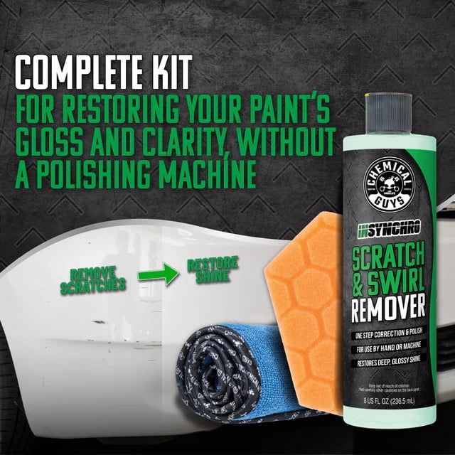 Chemical Guys Insynchro Scratch & Swirl Remover Kit - Walmart.com