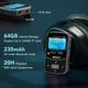 thumbnail image 3 of Reproductor MP3 RUIZU 64GB con Bluetooth 5.3, grabadora de voz negra, 3 of 7