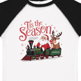 thumbnail image 4 of Inktastic Tis the Season Christmas Train Boys or Girls Toddler T-Shirt, 4 of 5
