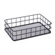 thumbnail image 3 of USHOBE 1Ud Cesta Metálica Para Almacenamiento De Hierro Negro Simple Y Resistente, 3 of 5