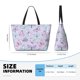 thumbnail image 4 of Fotbe Purple Butterfly Bolsa de Viaje para Playa - Resistente al Agua, Bolsa Tote de Gran Capacidad y Ligera con 7 Bolsillos para Mujeres y Hombres, 4 of 7