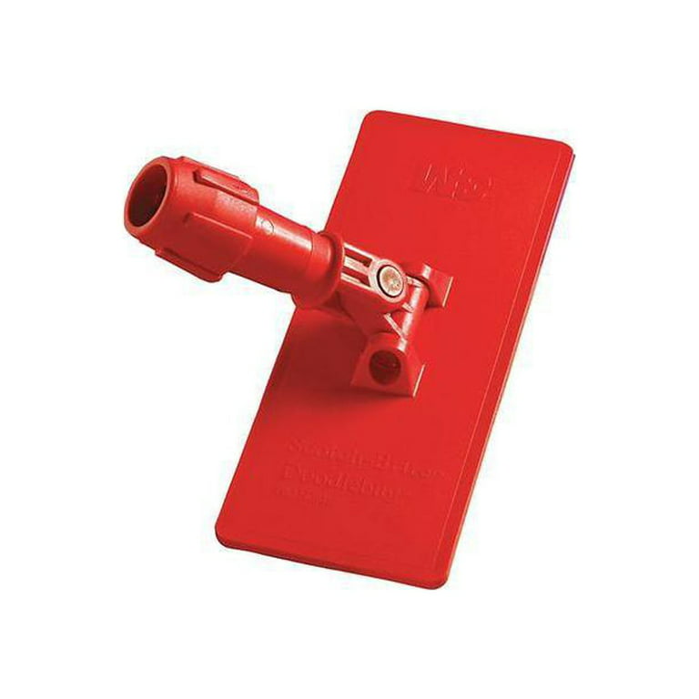 3M 08542 Doodlebug Threaded Pad Holder Kit, For 4 5/8 x 10 Pads, Orange,  4/Carton, 1 Carton