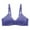 Blue Bra for Women, variant on JSGEK Breathable Wirefree Comfort Clearance without Steel Ring Lace Trim Trendy Fashion Plus Size Bra Push up Plunge Black 3X-Large Bra for Ladies