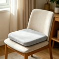 thumbnail image 3 of Ergonomic Memory Foam Seat Cushion, High Resilience Memory Foam Seats Provide Softness and Support for Office Chair, Breathable Cushion for Car Home Dining,13.4x9.4x1.4 Inch, 3 of 6
