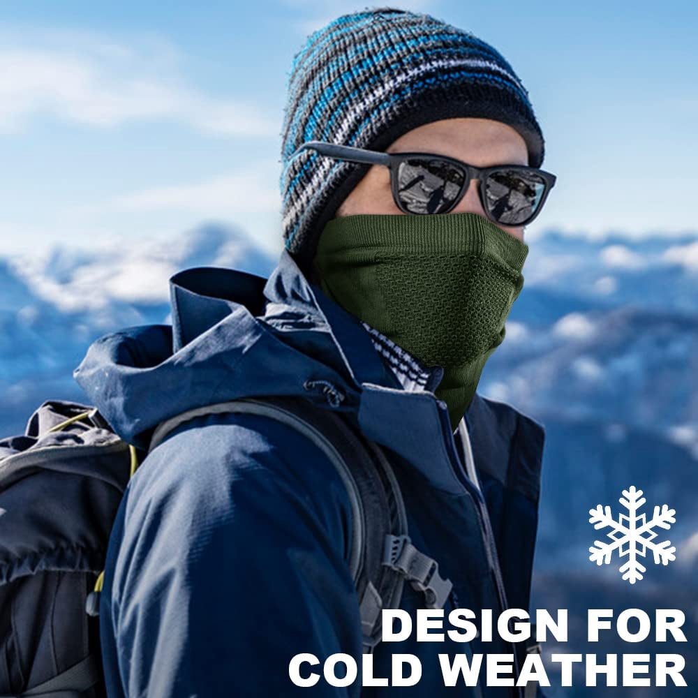 Winter Neck Warmer Gaiter Windproof Face Mask Balaclava Bandana For Ski Snowboard