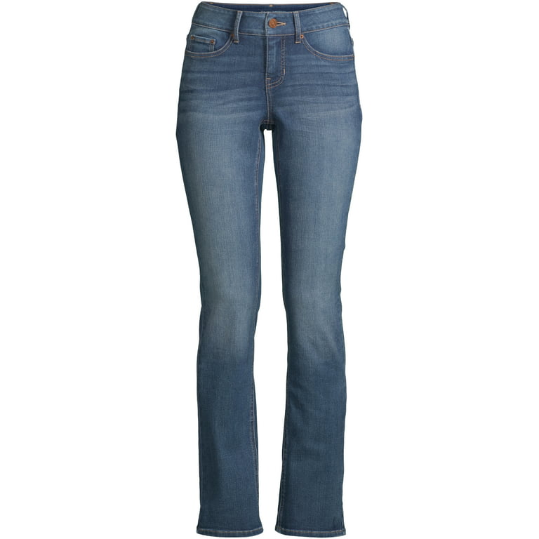 Time and Tru Mid Rise Bootcut Jeans Women's