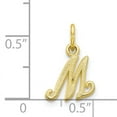 thumbnail image 2 of Beautiful 10k Initial M Charm, 2 of 2