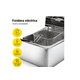 thumbnail image 2 of Freidora Acero Inoxidable 6 Lt Industrial 1700w Freidoras Xtellar Plateado 50hz, 2 of 3