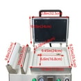 thumbnail image 3 of Bench Vacuum Sealer Machine 9.8inch Membrane Width Vacuum Close Fitting Packaging Machine 110V, 3 of 14