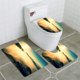 thumbnail image 1 of Juego de alfombras de baño ABPHQTO 3 piezas Otoño Mañana Amanecer, 1 of 2
