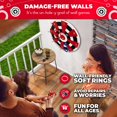 thumbnail image 3 of Target Toss Game SWOOC, dardos, tablero de madera, anillos blandos, 3 of 5