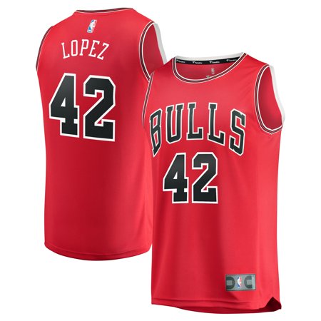 Chicago Bulls Jersey Christmas Chicago Bulls Robin Lopez Fanatics Branded Youth Fast Break Player Jersey - Icon Edition - Red ()