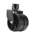 thumbnail image 4 of Rongfmy Roue de Valve de Remorque 6 Pouces Capacité 1200lbs pour Bateau RV Attelage Remplacement Direct Roulettes Doubles Utilitaires, 4 of 9
