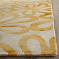 thumbnail image 5 of Safavieh Dip Dye Jessamine Floral Wool Area Rug, Beige/Gold, 8' x 10', 5 of 12
