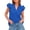 Blue, variant on Womens Long Sleeve Crew Neck Sweaters Spring Casual Classic Soft Loose Fit Basic Pullover Jumper Knit Top